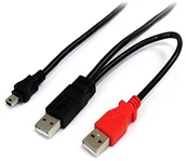 Kable USB - StarTech Startech USB2HABMY6 USB Y-Kabel do podłączenia zewnętrznego dysku twardego 1,8 m - miniaturka - grafika 1