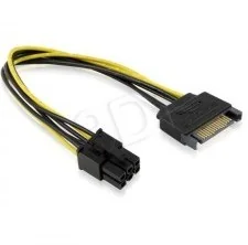 AKYGA ADAPTER SATA M / PCI-EXPRESS 6-PIN F AK-CA-30 (KABAKGZAW0014 [5273311]) - Kable komputerowe i do monitorów - miniaturka - grafika 2