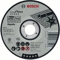 Tarcze do pił - Bosch tarcza tnąca wygięta Best for Inox – Rapido A 46 V INOX BF, 180 mm, - miniaturka - grafika 1