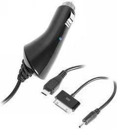 TRACER Ładowarka adowarka samochodowa iPhone/microUSB/0.75mm (TRAADA43649) - Ładowarki samochodowe - miniaturka - grafika 2