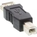 Adaptery i przejściówki - InLine Adapter USB Typ A żeński - Typ B męski 33442 - miniaturka - grafika 1