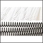 Grzbiety do bindownic - Opus O.COIL grzbiet spiralny A4 6 mm czarny - miniaturka - grafika 1