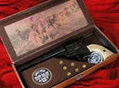 Repliki - broń - Hiszpania COLT PEACE MAKER 1873r SINGLE ACTION ARMY CAL 45 czarny kość - miniaturka - grafika 1