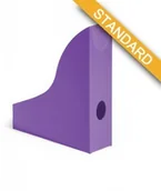 Pojemniki biurowe - Durable Pojemnik na czasopisma Basic fioletowy transparentny DU164-012 - miniaturka - grafika 1