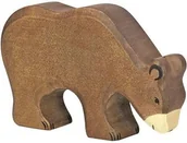 Figurki dla dzieci - Holztiger Drewniany Niedźwiedź 80184 - miniaturka - grafika 1