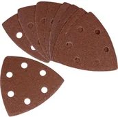 Materiały ścierne - Ferm Papier ścierny delta z rzepem wielkość ziarna 80 PSA1033 PSA1033 10 szt - miniaturka - grafika 1