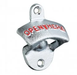 Kitchen Craft Kitchen Lock In - Otwieracz do butelek montowany na ścianie KCBCWA (KCBCWALL) - Korkociągi i otwieracze - miniaturka - grafika 3