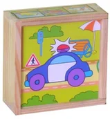 Klocki - Brimarex KLOCKI Drewniane, Pojazdy 1552051 - miniaturka - grafika 1