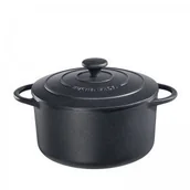 Garnki - Kuchenprofi Küchenprofi Provance okrągły żeliwny czarny 24 cm KU-04010010 (KU-0401001024) - miniaturka - grafika 1