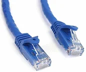 Kable miedziane - STARTECH.COM 15 ft Snagless Startech Cat6 UTP Patchkabel, ETL-Verified, czarna, spig9, niebieski  niebieski N6PATCH100BL - miniaturka - grafika 1