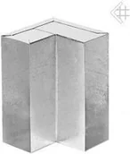 Kominy i akcesoria - Kratki.pl Kolano ściana-strop KSS - miniaturka - grafika 1