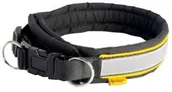 Obroże dla psów - Dingo Obroża z odblaskiem regulowana i podszyta filcem 45 cm 8486 - miniaturka - grafika 1