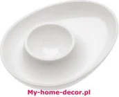 Pozostałe akcesoria kuchenne - Koziol Kieliszek do jajek COLUMBUS biały 124 - miniaturka - grafika 1