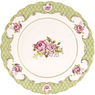 Talerze - Nuova Cer Talerzyk deserowy 19cm R2S Heritage zielony 1516 HEGR - miniaturka - grafika 1