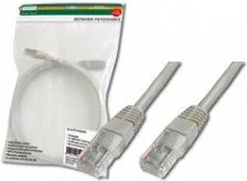 Digitus Kabel krosowy UTP, CAT.5e, szary, 5m DK-1511-050 / A-DK-1511-050 - Kable miedziane - miniaturka - grafika 2