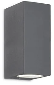 Ideal Lux Kinkiet UP AP2 ANTRACITE 115337 - Lampy ogrodowe - miniaturka - grafika 2
