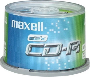 Maxell płyta CD-R 700MB 52x 50 628523.40 - Nośniki danych - miniaturka - grafika 2