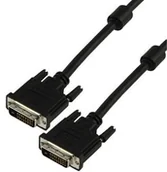 Kable - HQ CABLE-193/5 kabel DVI-D (Dual-Link, wtyczka, 5 m) CABLE-193/5 - miniaturka - grafika 1