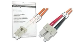 Digitus Patch cord światłowodowy FO MM 50/125 OM2 LC-SC 2m DK-2532-02 - Kable światłowodowe - miniaturka - grafika 6