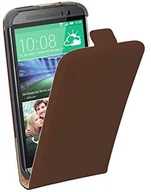 Etui i futerały do telefonów - HTC Smartfon akcesoria do One M8 mini, Color Flipcase, brązowy - miniaturka - grafika 1