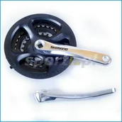 Części rowerowe - Shimano Mechanizm korbowy FC-M151 - miniaturka - grafika 1