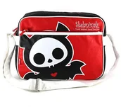 Torby szkolne - Skelanimals , kolor: Black/White/Red, poliester - miniaturka - grafika 1