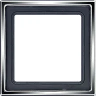 Klawisze i ramki - Jung Ramka piciokrotna - LS Metal Finish Chrome - miniaturka - grafika 1