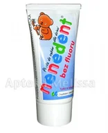 Pasty do zębów - Dentinox NENEDENT Pasta do zębów dla dzieci bez fluoru 50 ml 7003339 - miniaturka - grafika 1