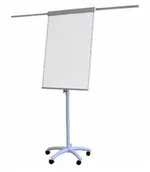 Tablice i flipcharty - MEMOBOARDS Flipchart SUCHOŚCIERALNO-MAGNETYCZNY MOBILNY Z DWOMA RAMIONAMI PROFES - miniaturka - grafika 1
