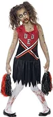 Stroje karnawałowe - SMIFFYS Kinder Mädchen Zombie-Cheerleader Kostüm, Kleid und Pompons, Größe: T (Alter 12+ Jahre), 43023 - miniaturka - grafika 1