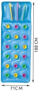 Bestway Materac Plazowy Dmuch 188x71 43014pb - Materace dmuchane i koła do pływania - miniaturka - grafika 6