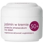 Ziaja jaśmin Krem przeciwzmarszczkowy na dzień 50+ 50ml - Kremy do twarzy - miniaturka - grafika 4