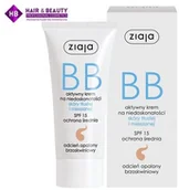 Kremy BB - Ziaja BB Krem do skóry tłustej i mieszanej odcień opalony 50ml - miniaturka - grafika 1