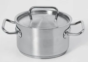 Hendi Garnek Średni z Pokrywką - Stal Nierdzewna | O200x115 mm | 3,5L HE836200 - Akcesoria gastronomiczne - miniaturka - grafika 4