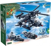 Klocki - Banbao 8488 Armia Helikopter 3w1 - miniaturka - grafika 1
