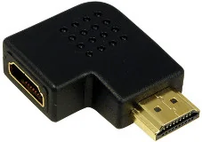 Logilink Adapter HDMI AH0008 kątowy 90°, HDMI (F)> HDMI (M) KKLKKPBV0070 [1364624] - Adaptery i przejściówki - miniaturka - grafika 5