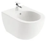 Bidety - Ravak X01517 Bidet wiszący UNI Chrome biały - miniaturka - grafika 1