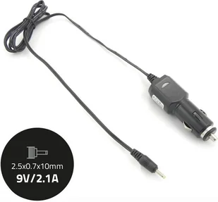 Qoltec Ładowarka/zasilacz samochodowy do Tabletu 9V-2.1A, wtyk: 2.5x0.7 7917.ŁAD (7917.ŁAD SAM) - Akcesoria do tabletów i e-booków - miniaturka - grafika 2