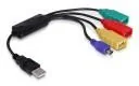 Huby USB - Delock HUB USB 4 3x USB A + mini USB 61724 - miniaturka - grafika 1