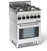 Szafy i witryny grzewcze - Bartscher 4-palnikowa kuchnia gazowa - miniaturka - grafika 1