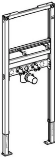 Geberit Stelaż montażowy umywalki H112 Duofix 111.430.00.1 - Nogi i stelaże pod umywalki - miniaturka - grafika 4