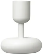 Świeczniki - Iittala wiecznik Nappula niski biały 1009082 - miniaturka - grafika 1