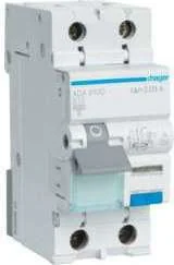 Hager Wyłącznik różnicowoprądowy z członem nadprądowym ADA910D 10A B 30mA A 2pol ADA910D - Wyłączniki światła i elektryczne - miniaturka - grafika 2