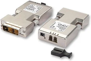 Lindy Przewód DVI-D Extender Fiber 1500m Single Link Multi-/Singlemode 38113 - Adaptery i przejściówki - miniaturka - grafika 2