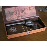 Repliki - broń - Hiszpania DŁUGI COLT PEACE MAKER Z 1873 ROKU W PUDLE - NABOJE - miniaturka - grafika 1