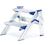 Drabiny - AJ Stabilne schodki składane - 2 schodki 30625 - miniaturka - grafika 1