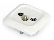 Akcesoria do monitoringu - Abcvision GNIAZDO GAR-BG-DK-SAT PODTYNKOWE KOŃCOWE - miniaturka - grafika 1