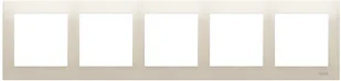 Kontakt Simon Ramka pięciokrotna SIMON 54 kremowy - Wyłączniki światła i elektryczne - miniaturka - grafika 2