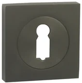 Szyldy i rozety - Domino ROZETA KWADRATOWA POD KLUCZ QUADRO TYTAN LAKIER Szyld QUADRO M8 BB - miniaturka - grafika 1