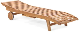 Home&Garden Home Garden LEŻANKA DREWNIANA AKACJA LUX 454499 454499 - Leżaki ogrodowe - miniaturka - grafika 4